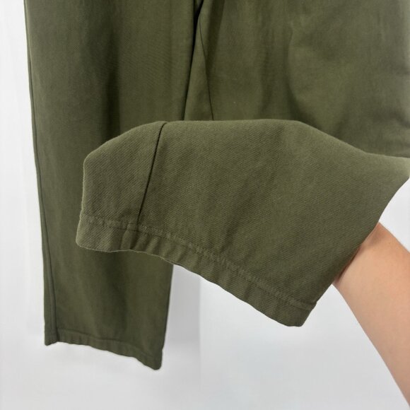 ATHLETA Farallon Pant Green Womens Size Medium #533741 Wide Leg Casual - Picture 6 of 13